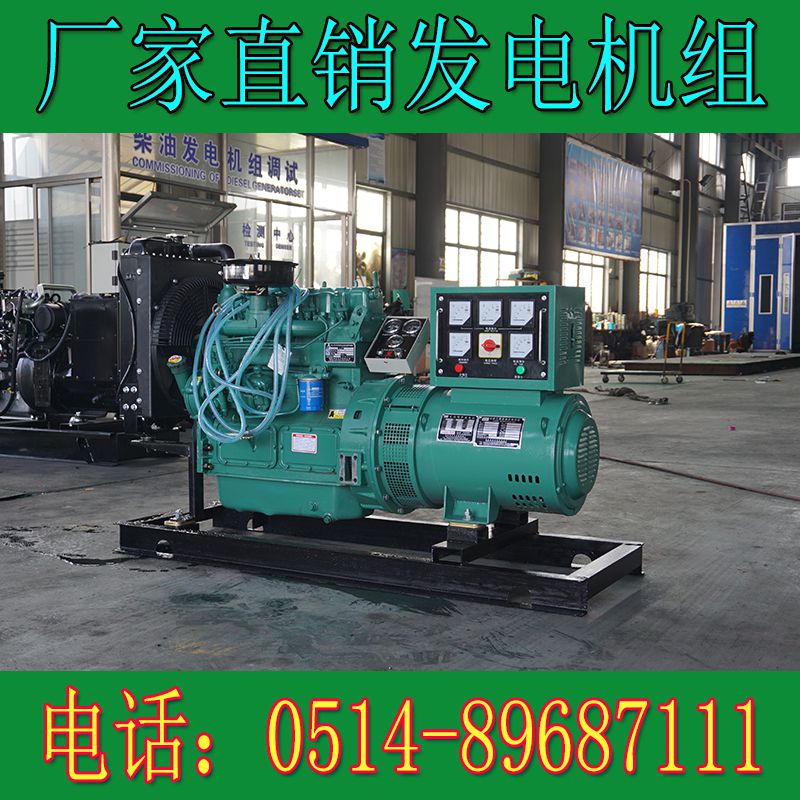 濰坊裕興30KW柴油發電機組K4100D