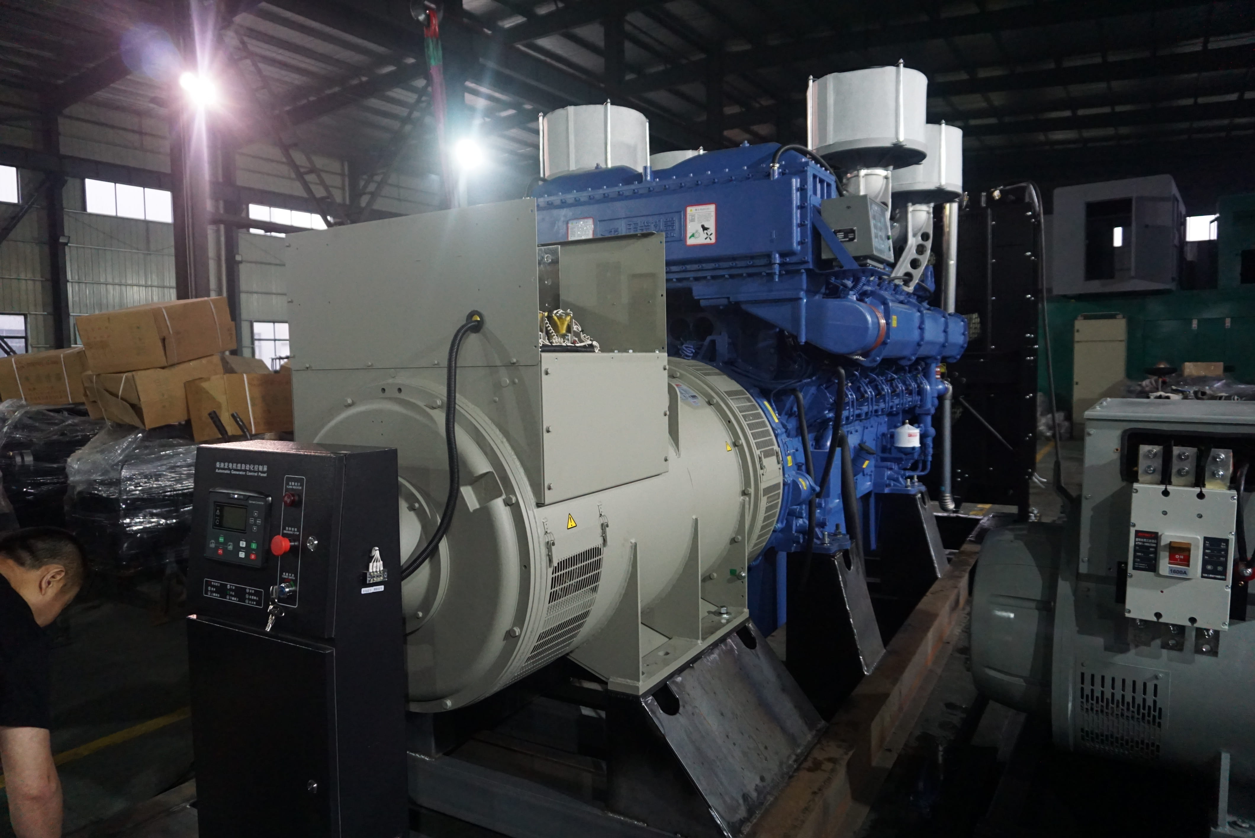 柴油發電機組，如何識別是全新的還是舊的？(圖1)